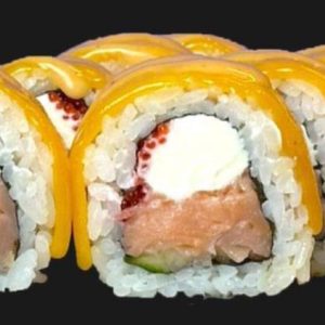 Чиз ролл с лососем